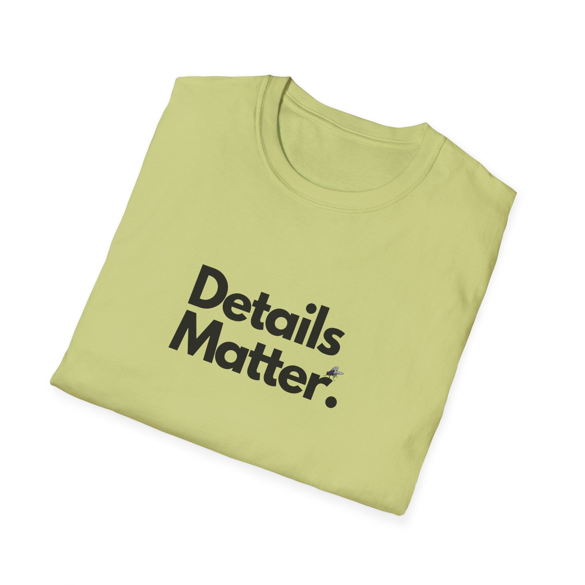 T-shirt Unisex DETAILS MATTER Stile Casual Moda