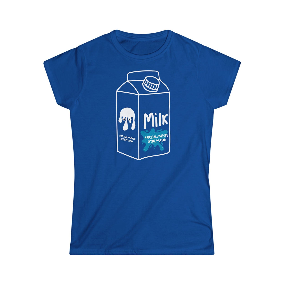T-shirt Donna PARZIALMENTE STREMATO Stile Casual
