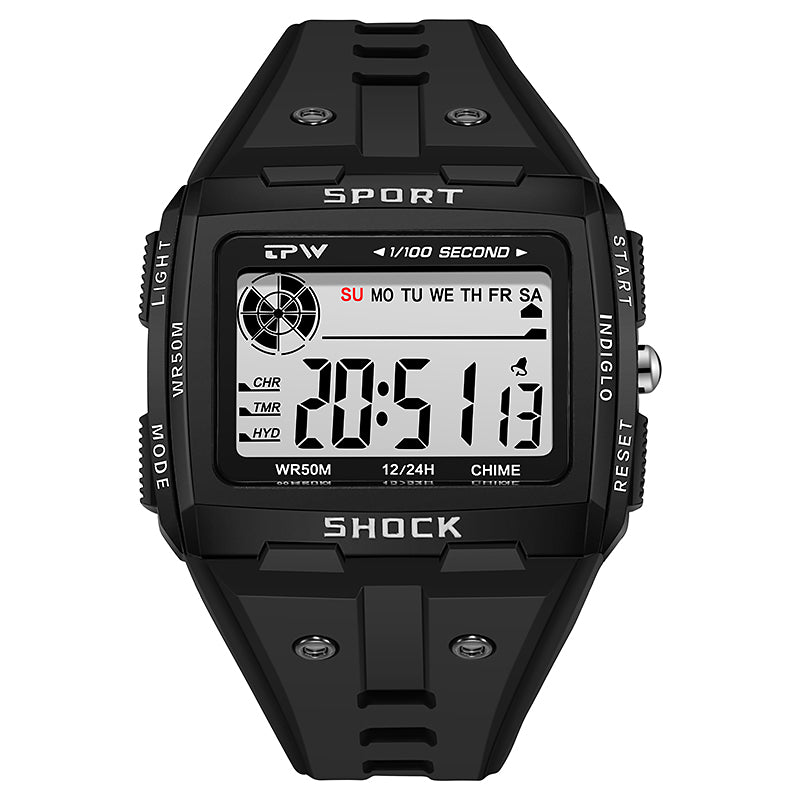 Orologio Sportivo Impermeabile 5ATM da Uomo