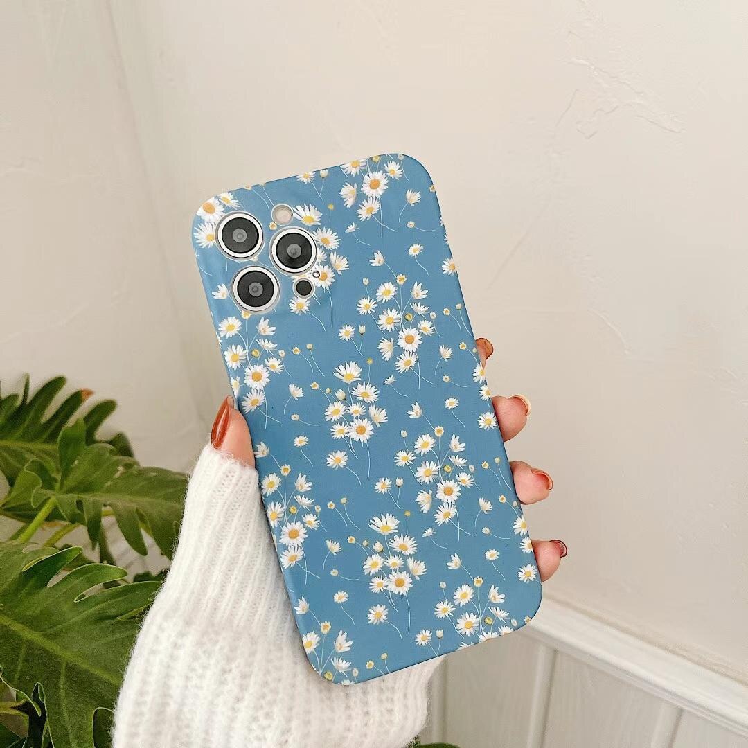 Cover iPhone con Stampa Floreale da Donna