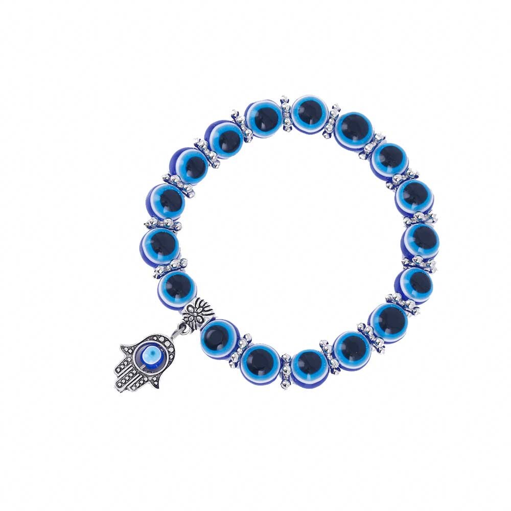 Bracciale da Donna con Occhio Blu e Palma