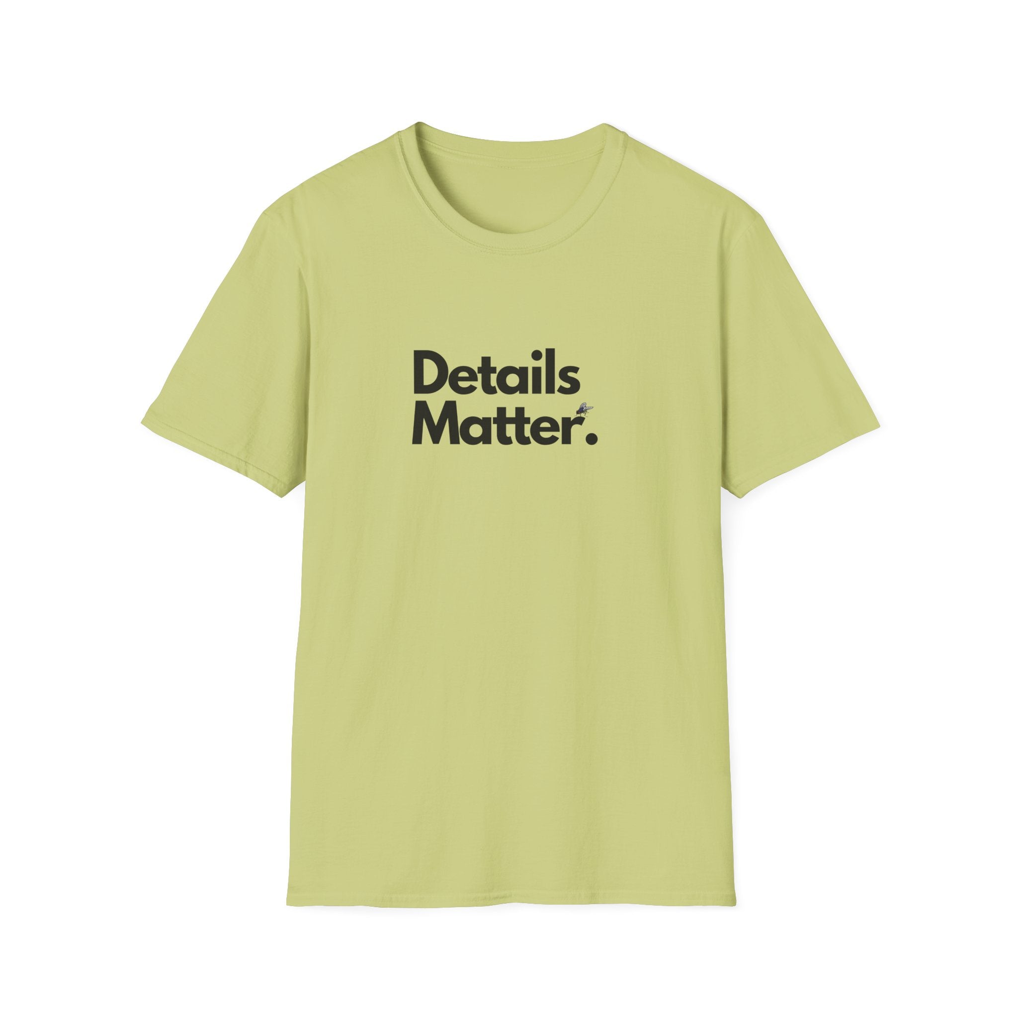 T-shirt Unisex DETAILS MATTER Stile Casual Moda