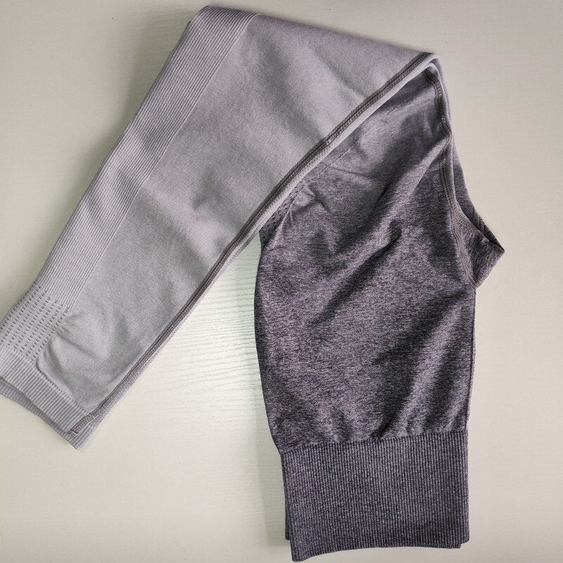 Leggings Senza Cuciture Traspiranti da Donna per Sport