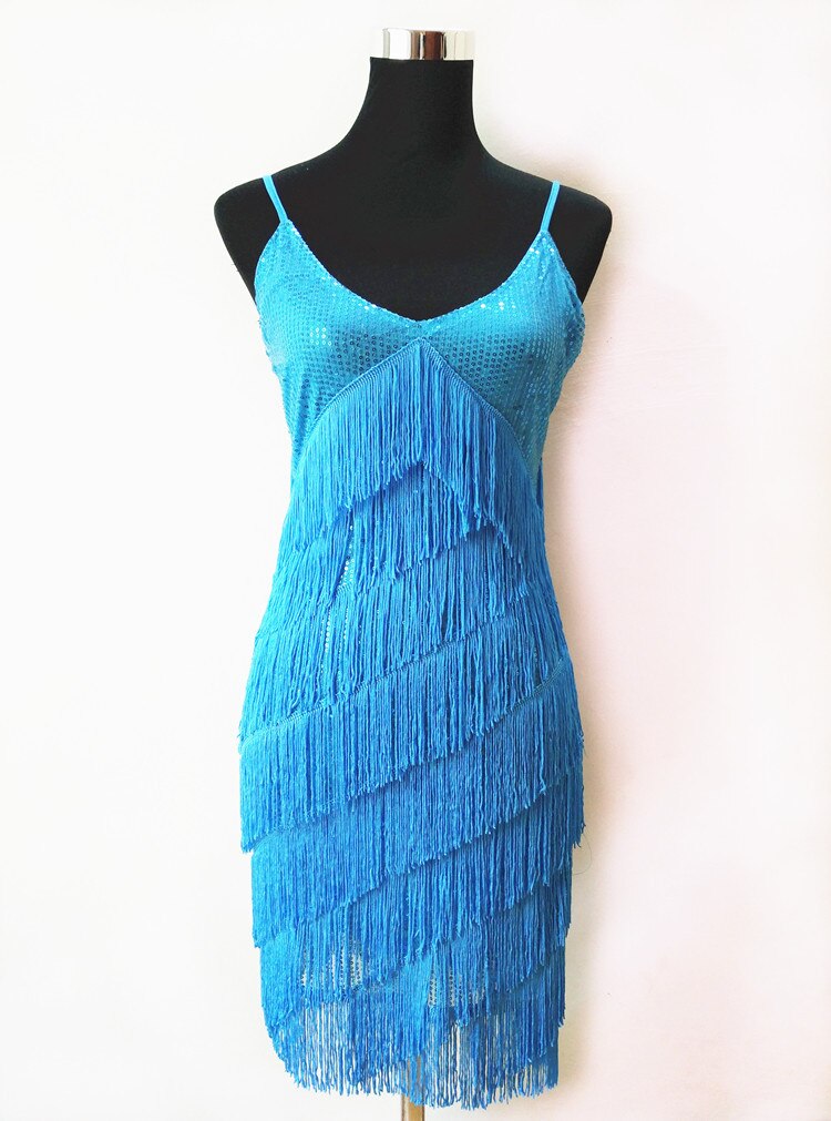 Abito con Paillettes Stile Great Gatsby da Donna