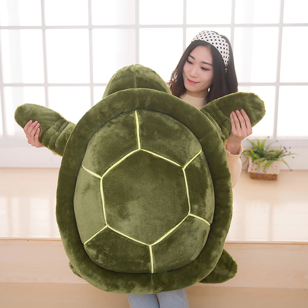 Green Turtle Plush Toy