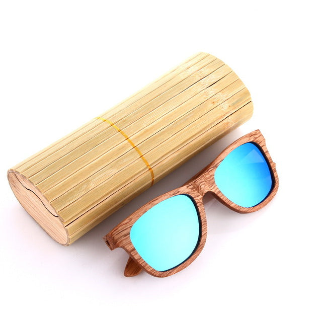 Occhiali da Sole in Legno Polarizzati Unisex
