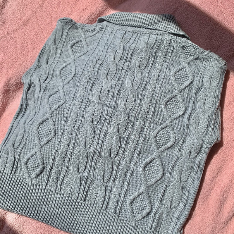 Maglione Donna Stile Polo a Maglia