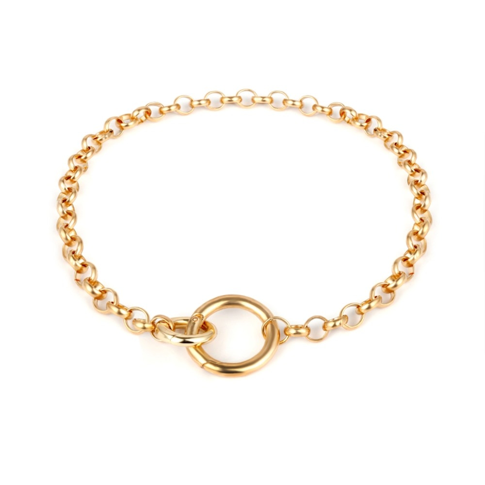 Collane Choker con Ciondoli a Forma di Cerchio
