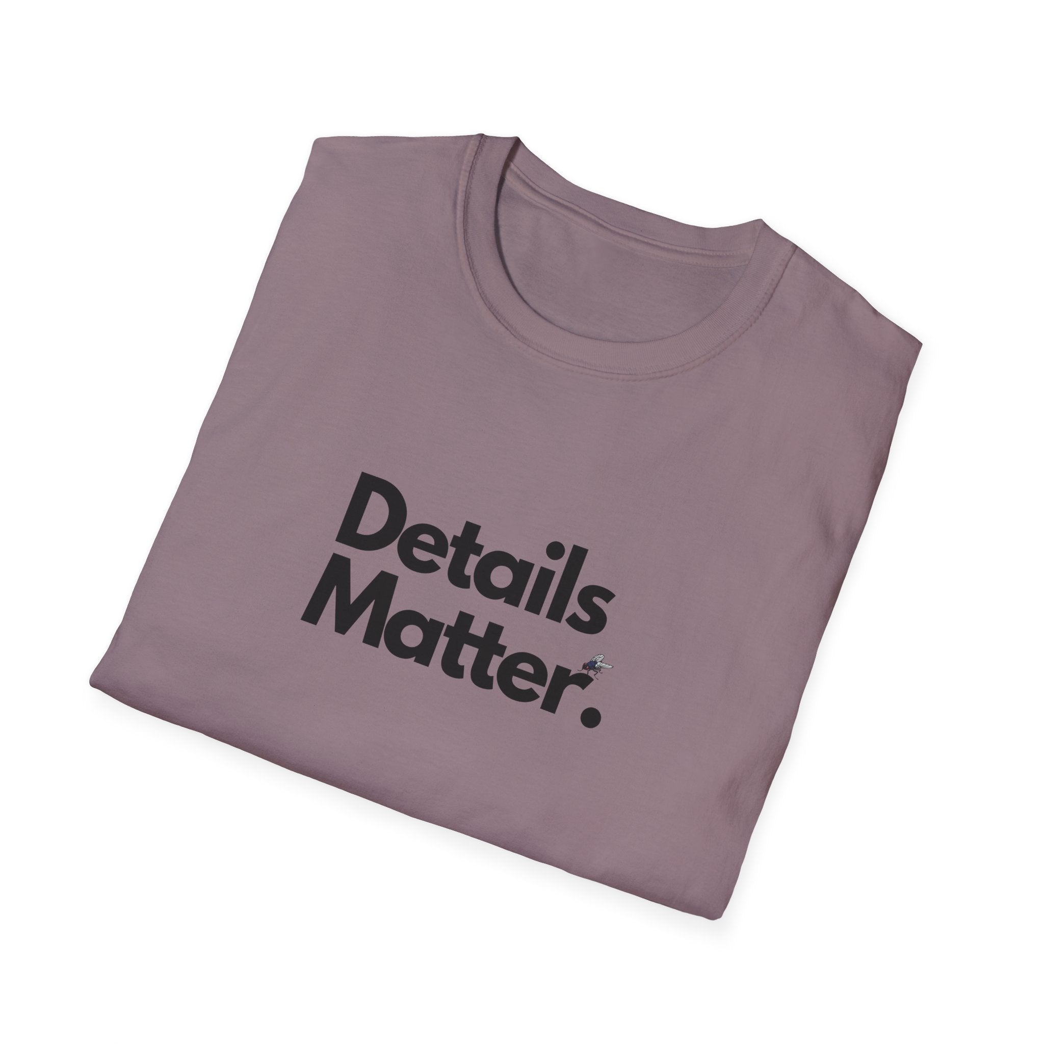 T-shirt Unisex DETAILS MATTER Stile Casual Moda