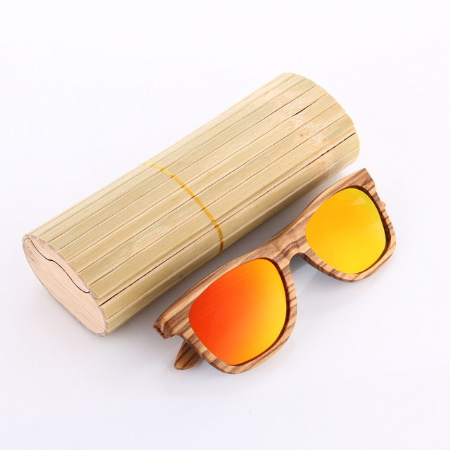 Occhiali da Sole in Legno Polarizzati Unisex