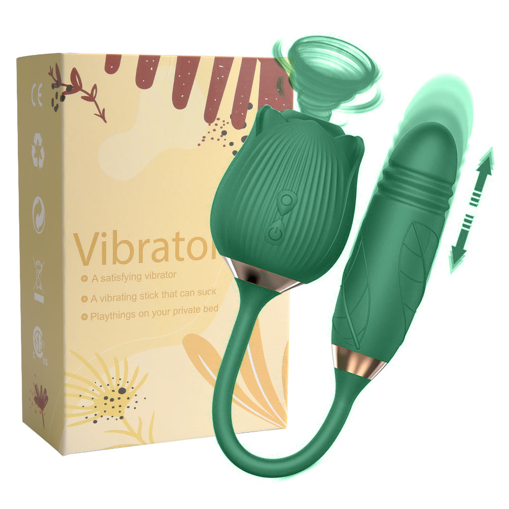 Vibratore a Bocciolo di Rosa