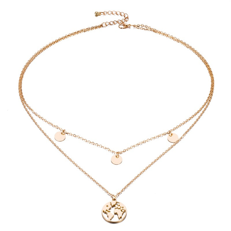 Collana con Ciondolo a Forma di Cuore da Donna