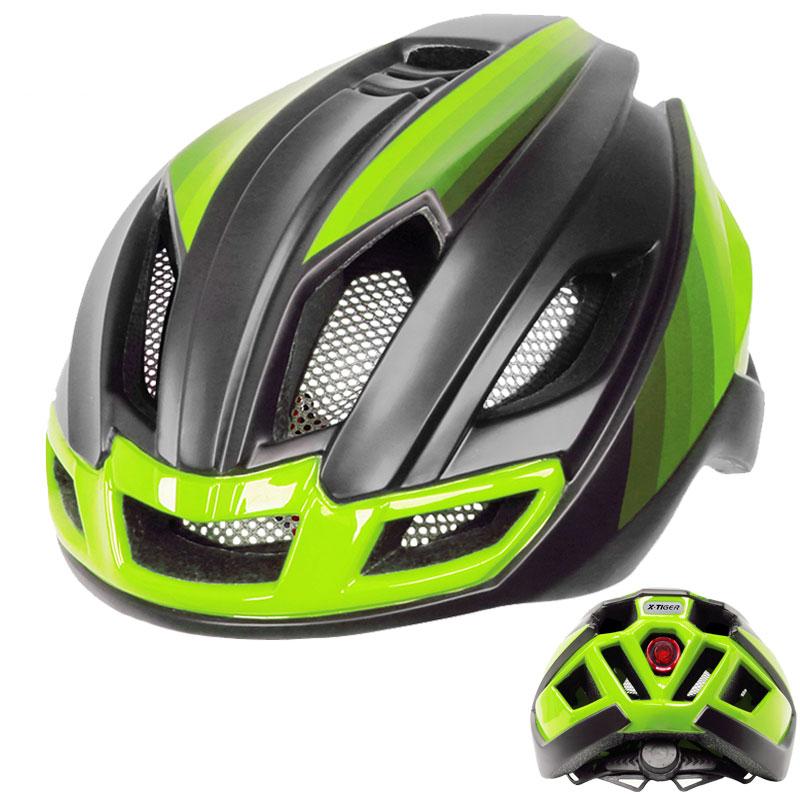 Ultralight Cycling Helmet with LED Light