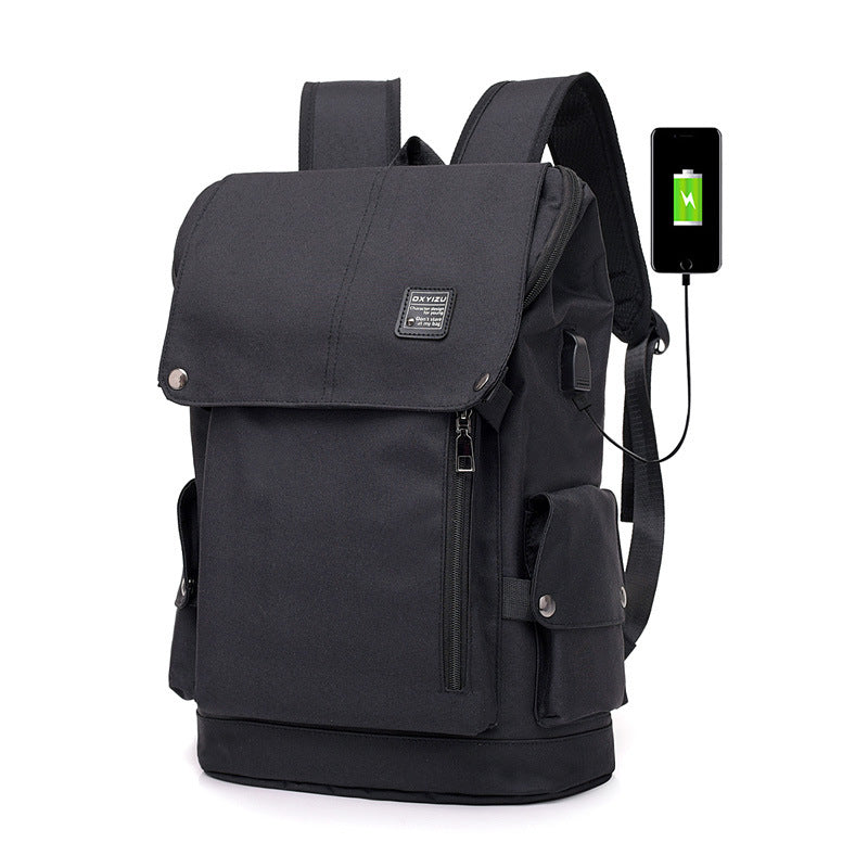 Zaino da Viaggio Multi-Scomparto con Porta USB da Uomo