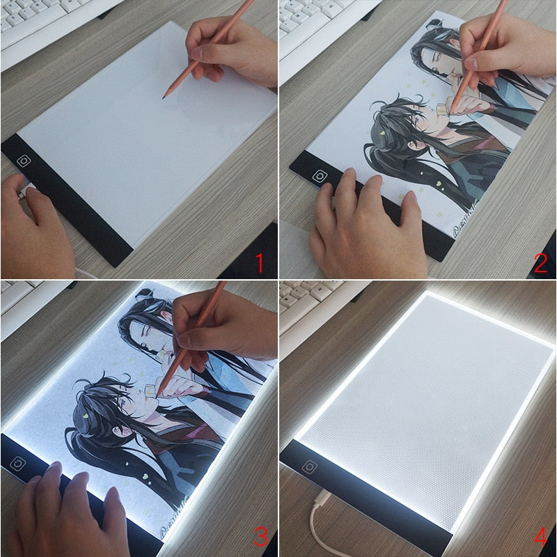 Tavolo Luminoso LED Dimmerabile per Disegno