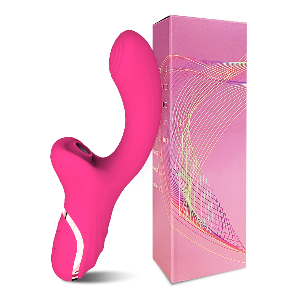 Vibratore 2 in 1 — 20 Modalità di Suzione e Vibrazione