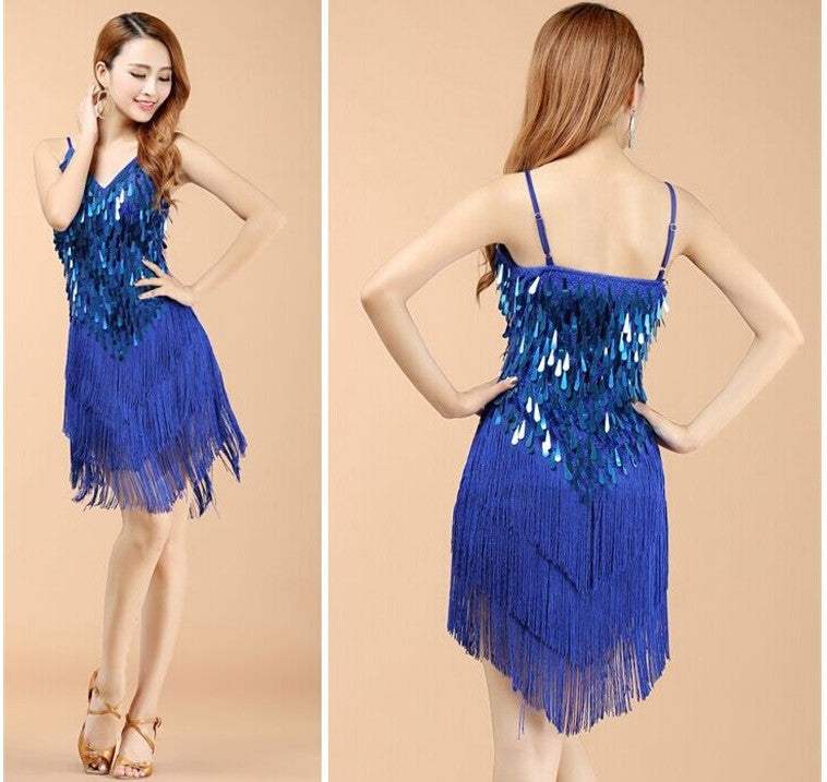 Miniabito Flapper Lucido da Donna