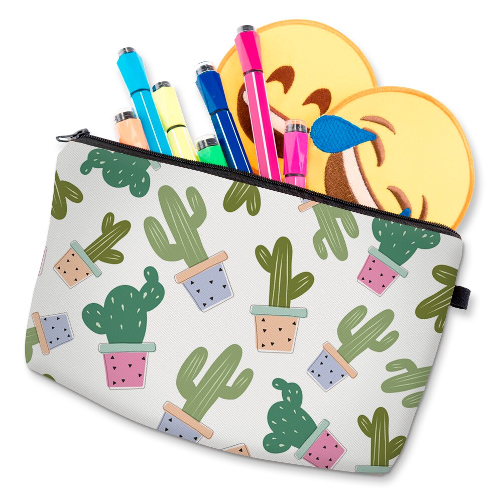 Pochette Cosmetica con Stampa 3D di Cactus