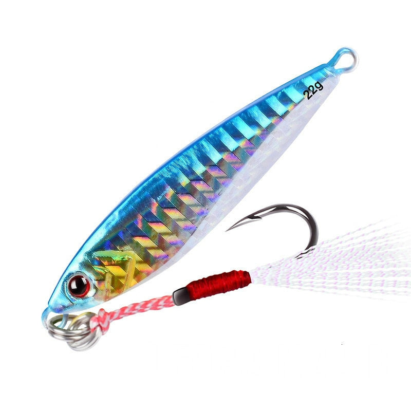 Esca da Pesca Jig in Metallo Colorato