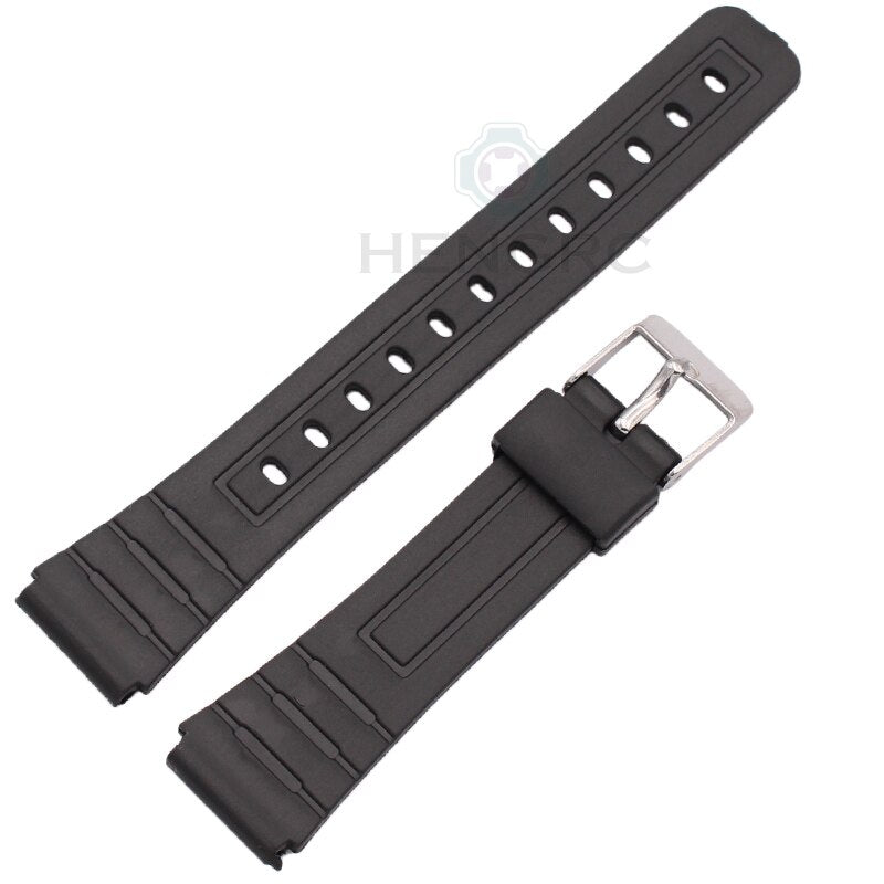 Cinturini per Orologio in Silicone Nero
