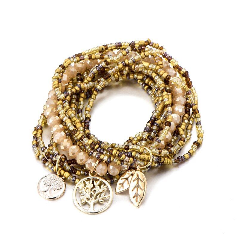 Bracciale da Donna con Ciondolo a Forma di Albero