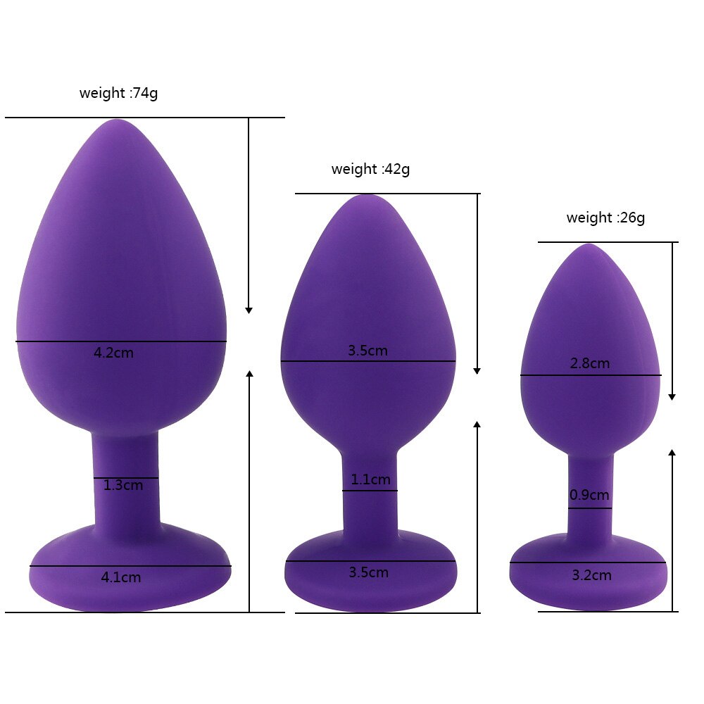 Silicone Anal Plug