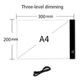 Tavolo Luminoso LED Dimmerabile per Disegno