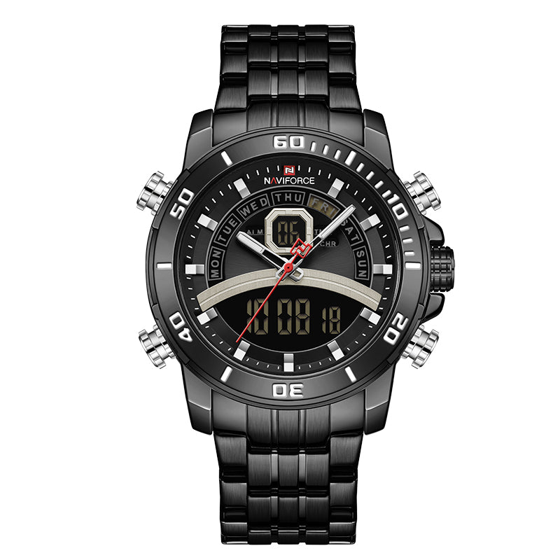 Orologio Tattico in Acciaio Inossidabile da Uomo