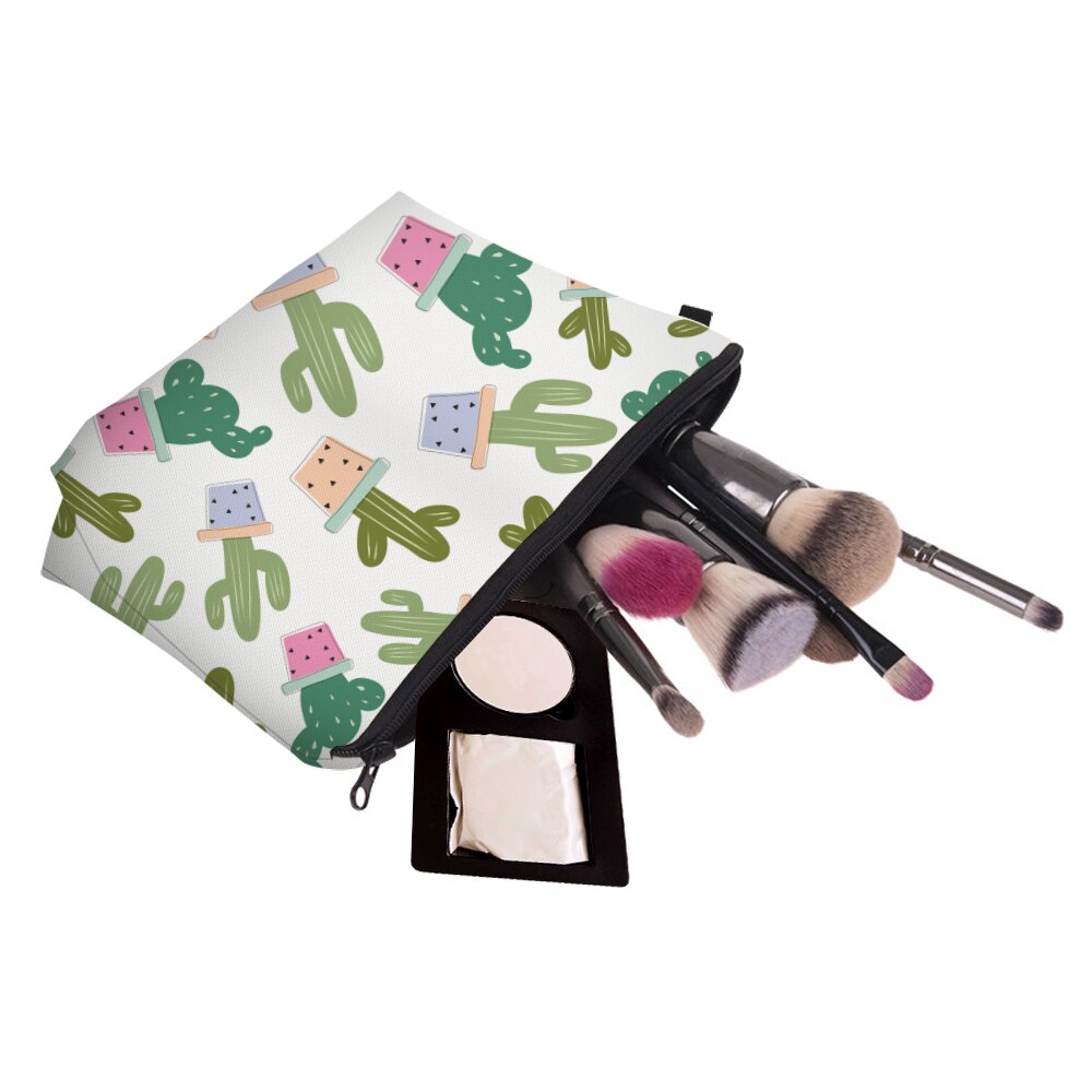 Pochette Cosmetica con Stampa 3D di Cactus