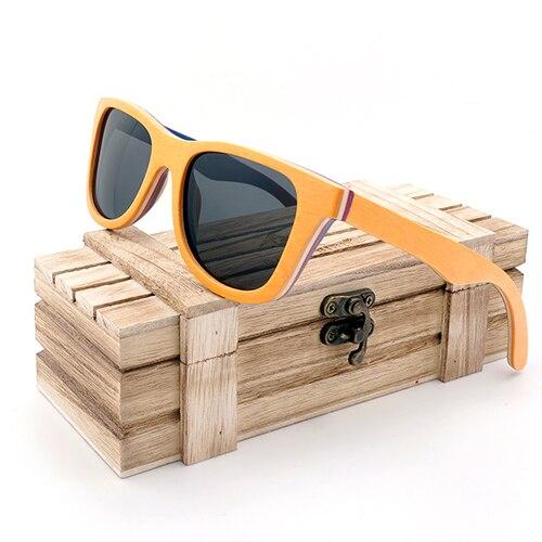 Occhiali da Sole in Legno da Uomo