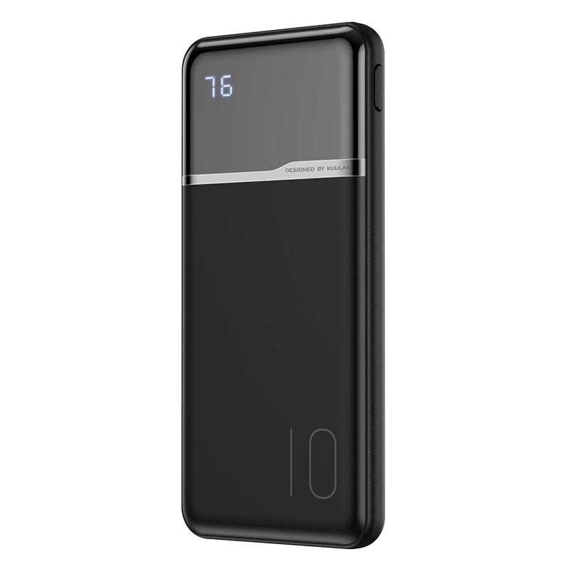 Power Bank Portatile 10000 mAh con Display Digitale