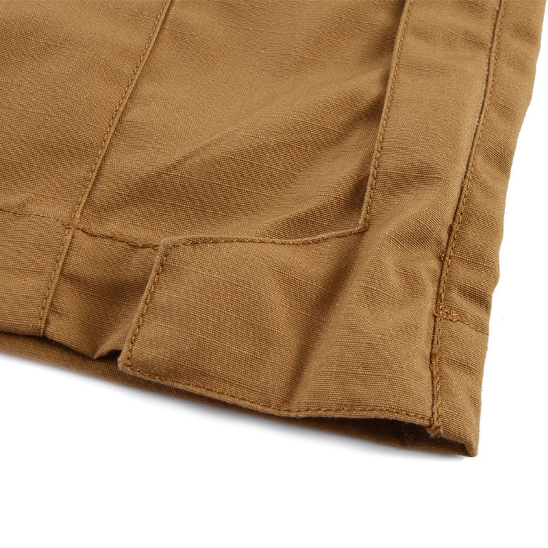 Giacca Tattica da Uomo con Tasche Multiple