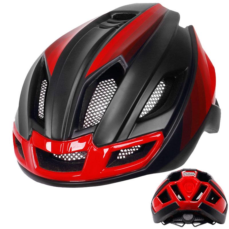 Ultralight Cycling Helmet with LED Light
