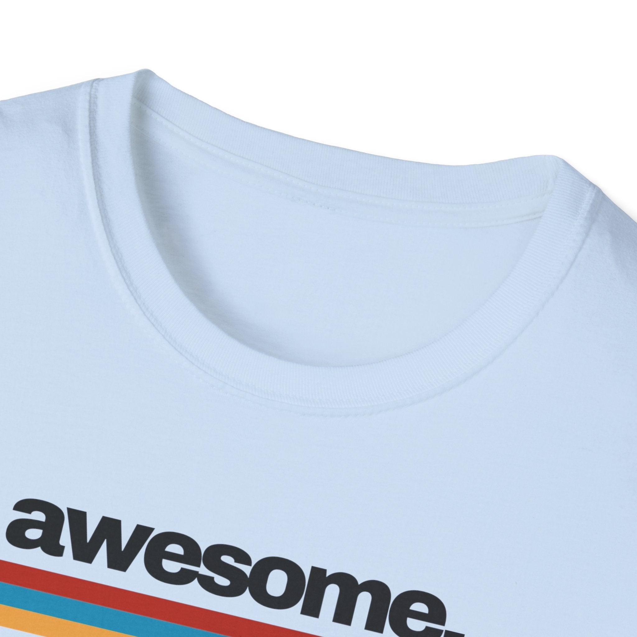 T-shirt Unisex AWESOME Stile Casual Moda