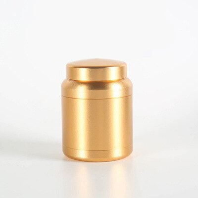 Smell-Proof Aluminum Alloy Tobacco Container