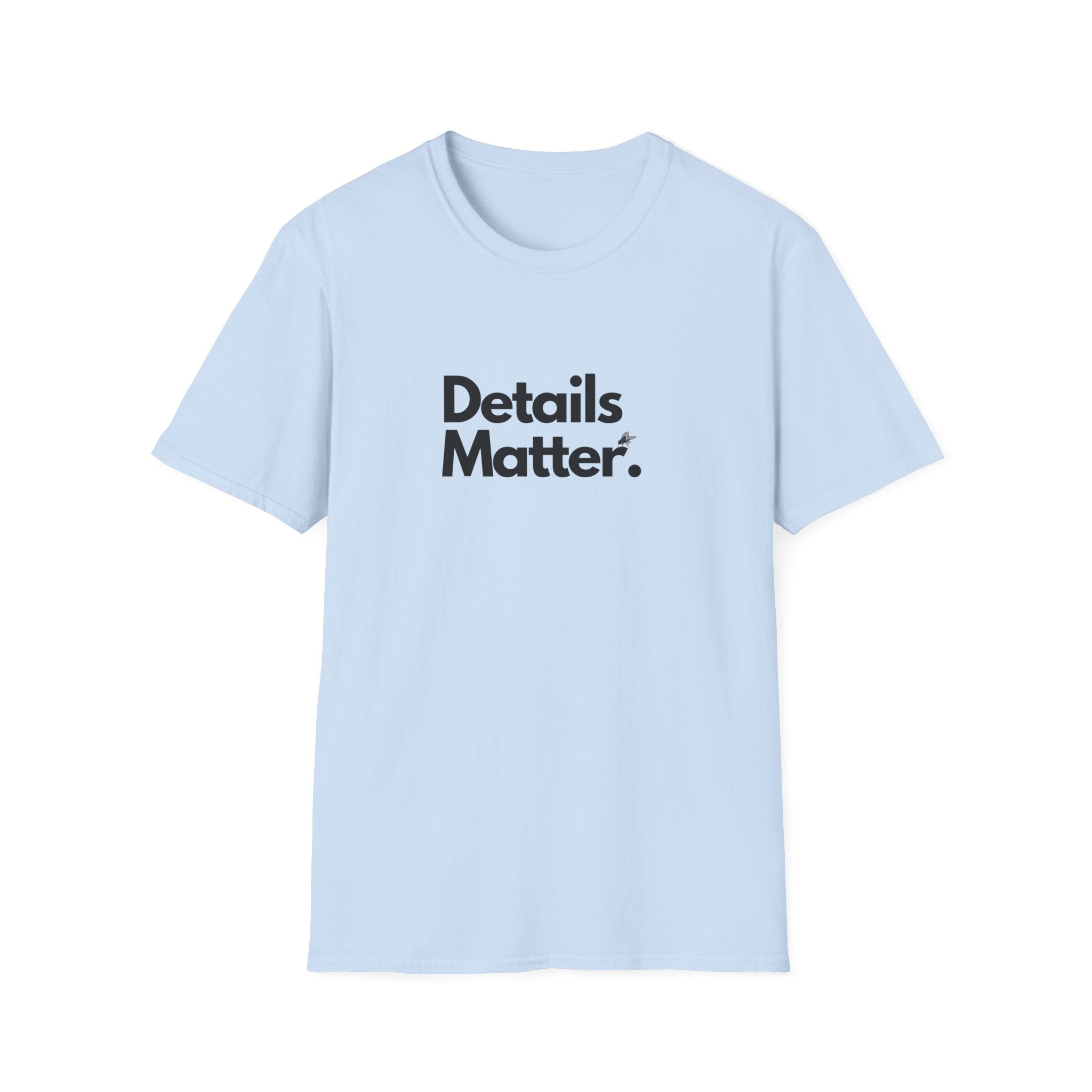 T-shirt Unisex DETAILS MATTER Stile Casual Moda