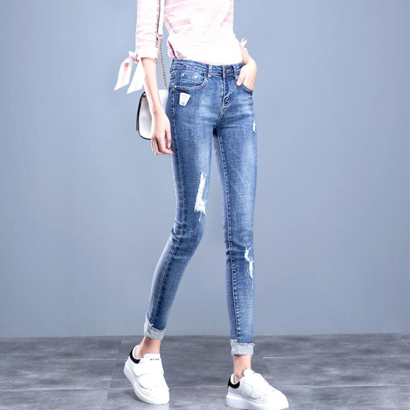 Jeans Elasticizzati Fashion da Donna