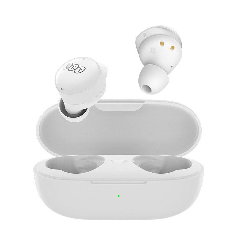 Auricolari Bluetooth con Doppio Microfono e Custodia di Ricarica
