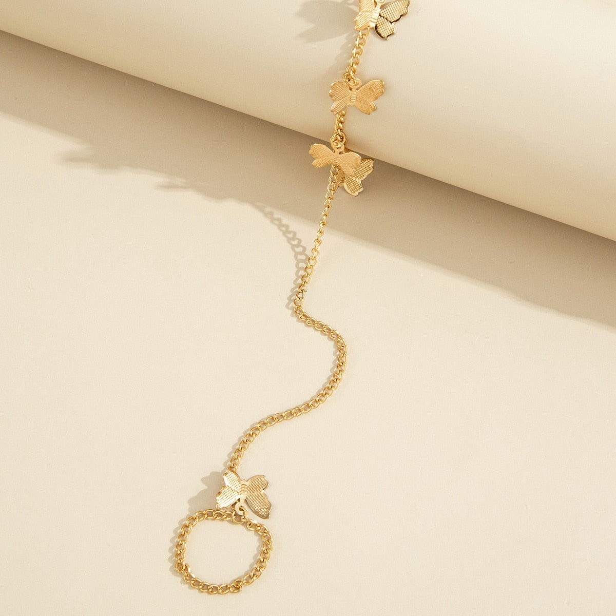 Bracciale Farfalla Aesthetic con Anello