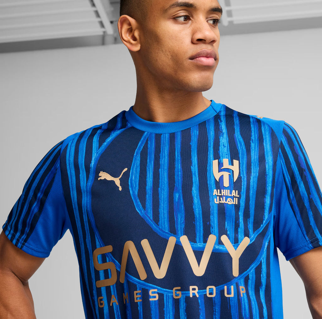 Maglia Calcio Puma Kidsuper Al Hilal Blu Oro 2025/2026
