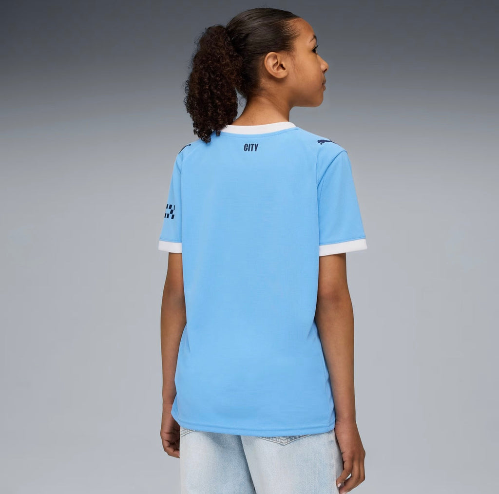Maglia Puma Calcio MCFC Home Junior Ragazzo Manchester City 2025/2026