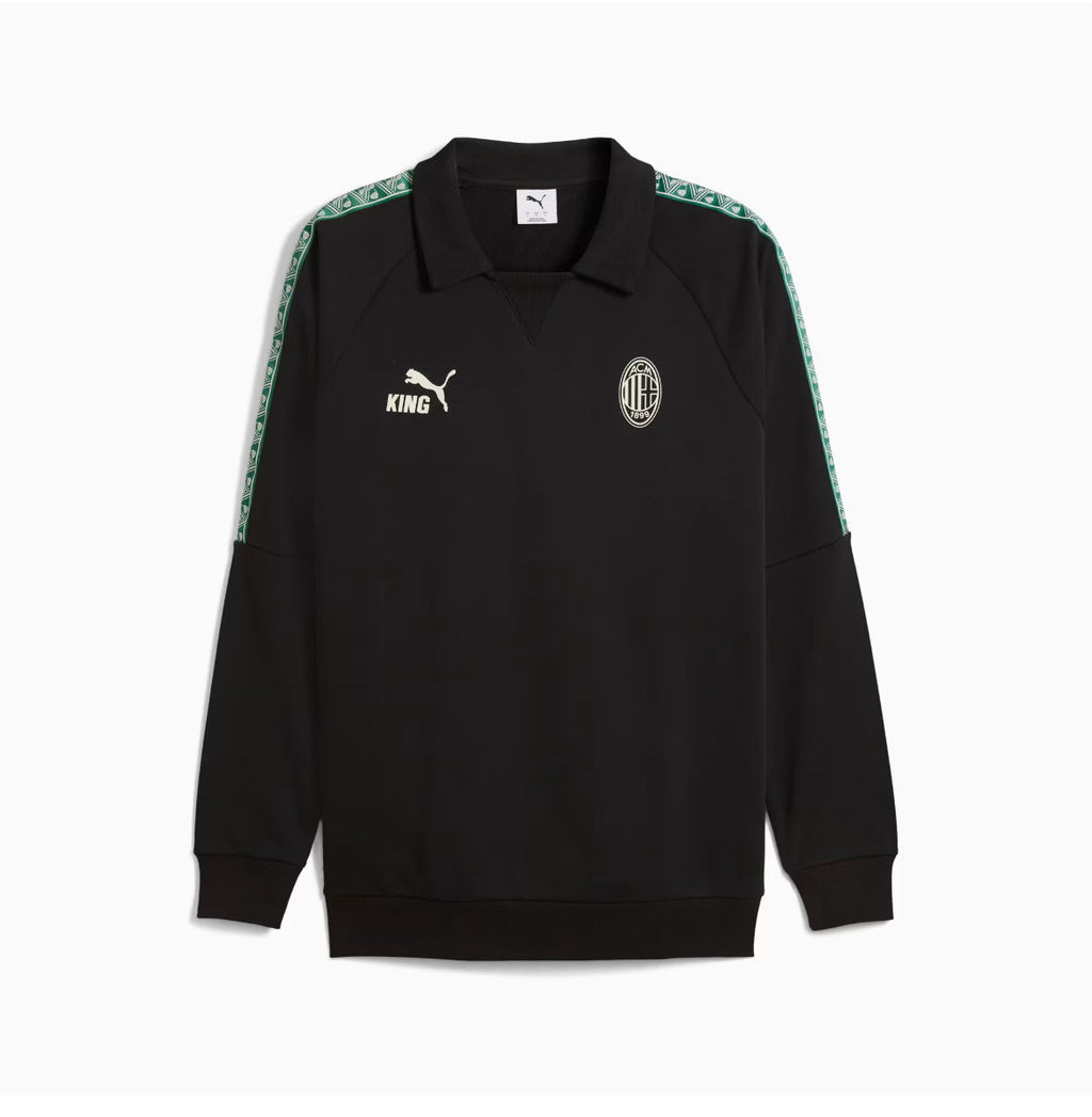 Puma Felpa Calcio King Drill Top AC Milan Nero 2025/2026