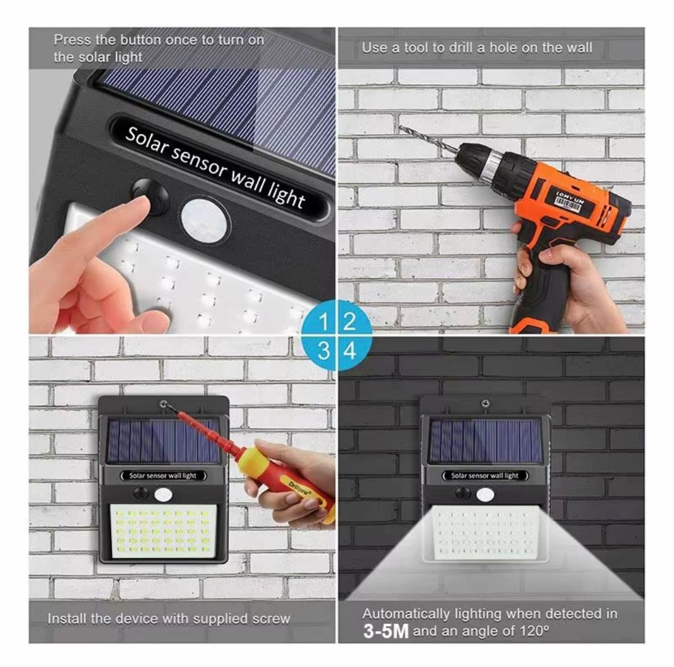 Lampada Solare 6w