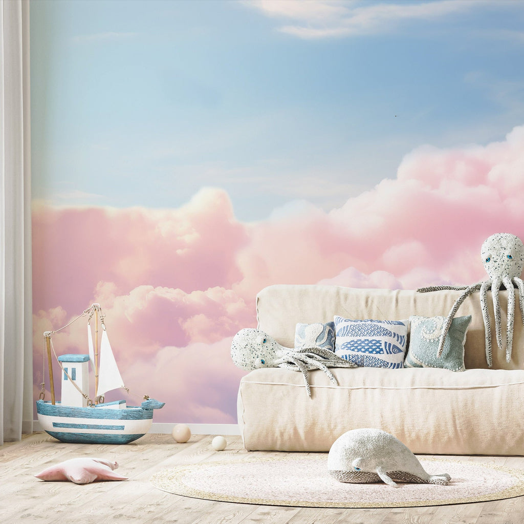 Murale - Pink Clouds