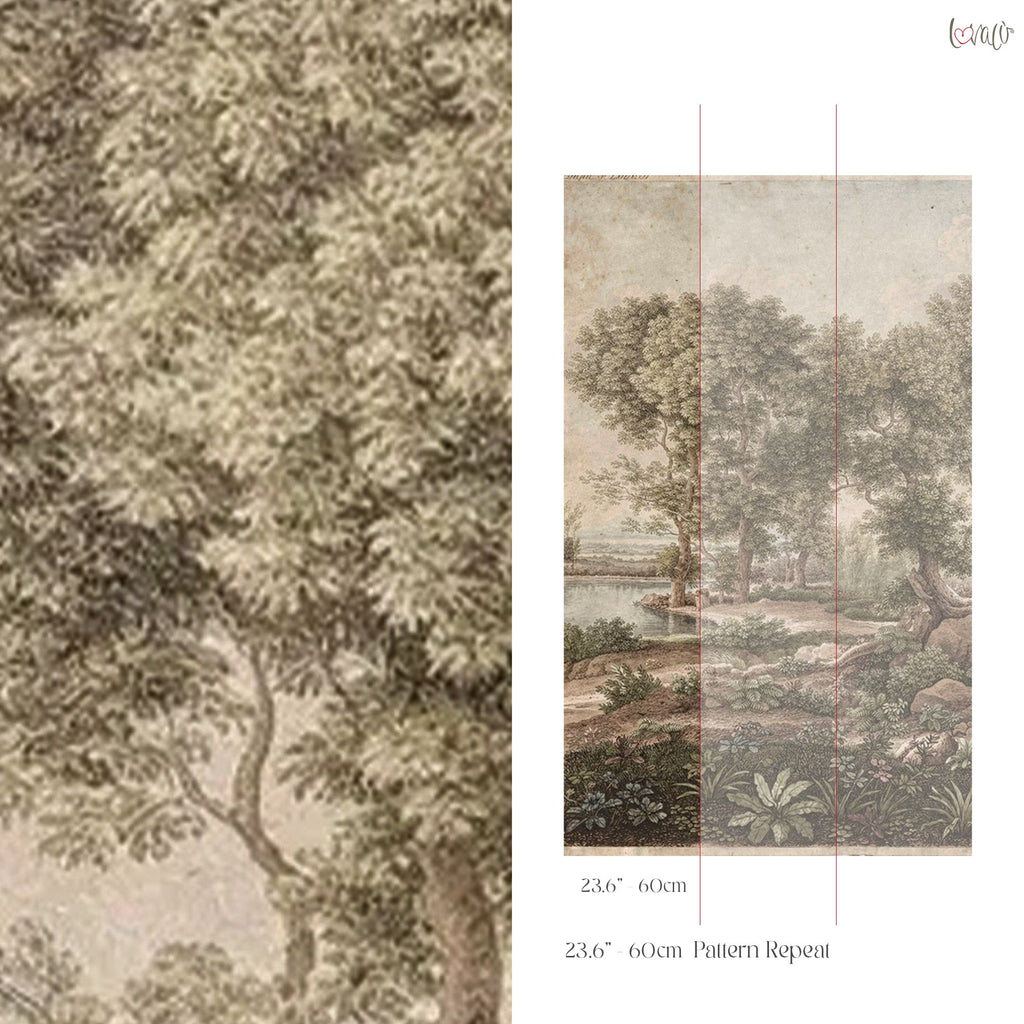 Murale - The gentle forest
