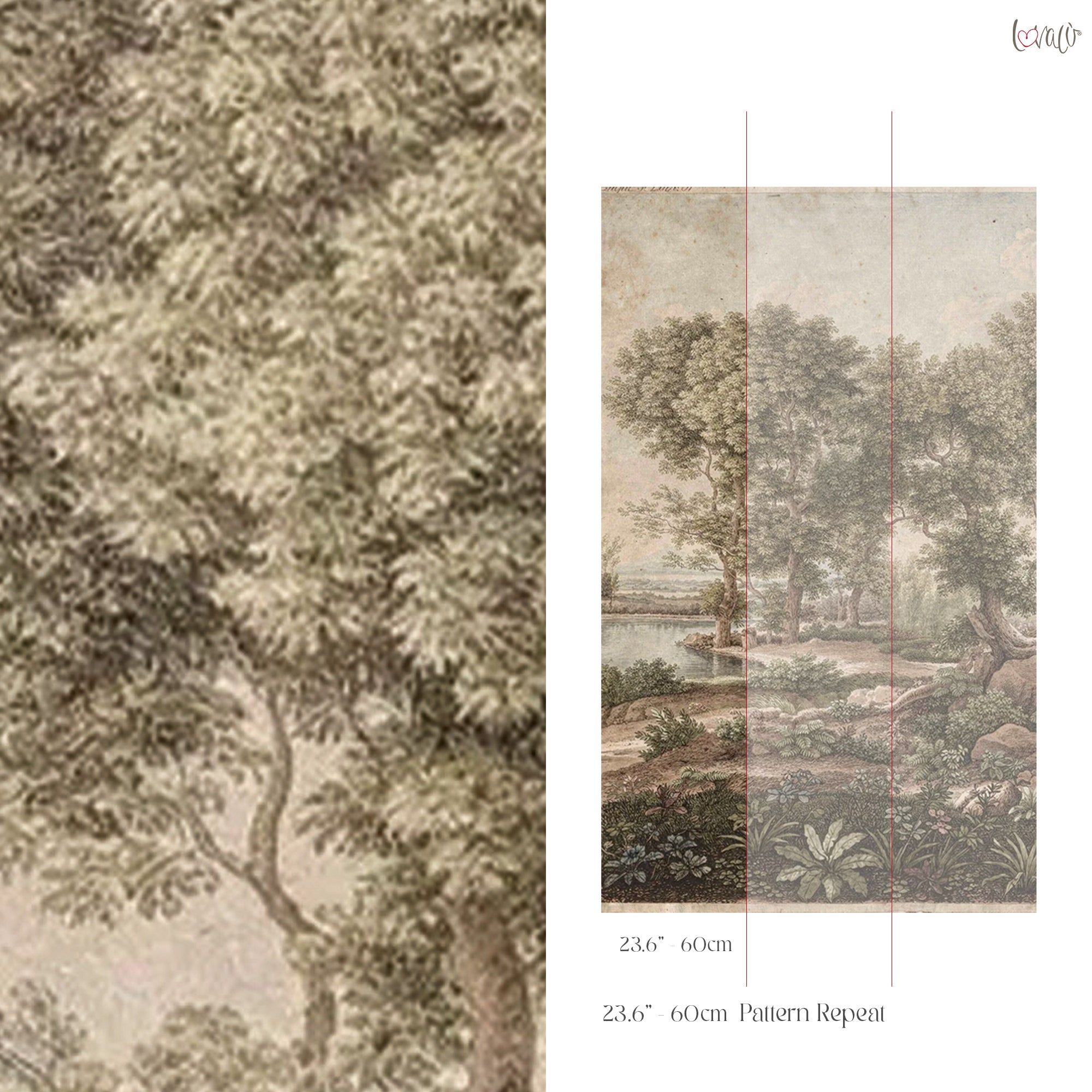 Murale - The gentle forest