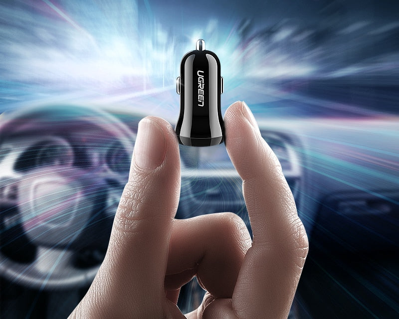 Mini Caricatore Auto Doppio USB