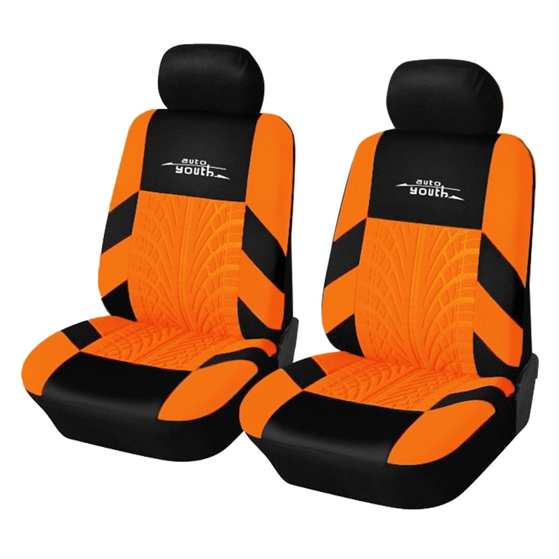 Set Coprisedili Auto Universali con Motivo Battistrada