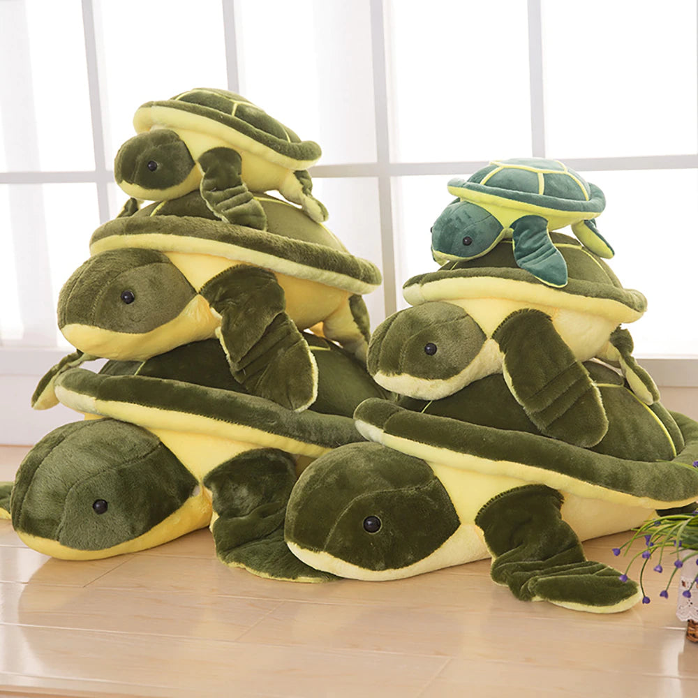 Green Turtle Plush Toy