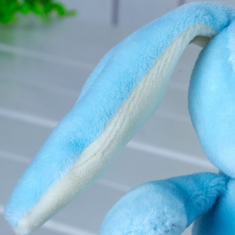Coniglietto di Peluche Colorato 12 cm